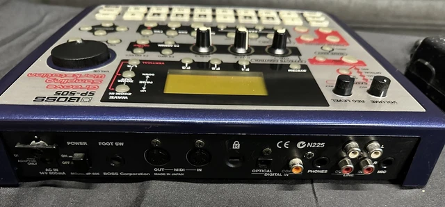 Station de travail d'échantillonnage BOSS SP-505 Roland Groove avec bloc d'alimentation Boss 6