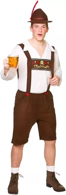 Men's Oktoberfest Bavarian Guy Fancy Dress Costume Beer Festival Party
