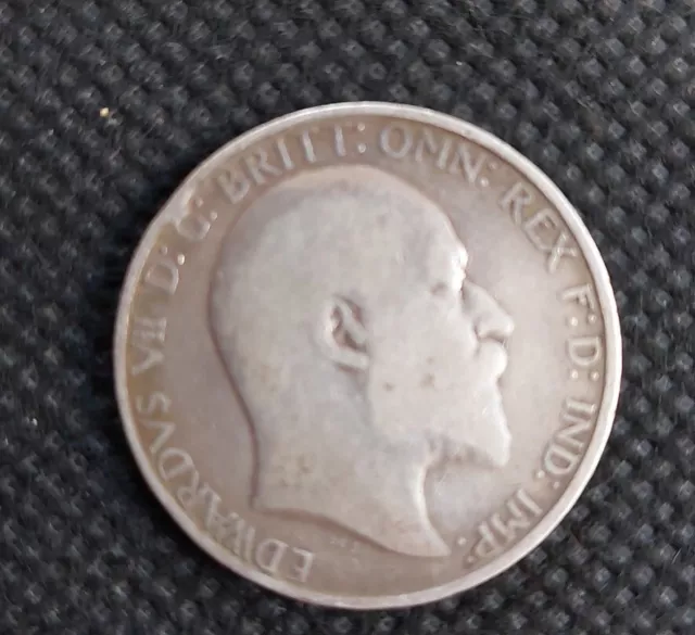 Edward VII Florin Two Shilling coin