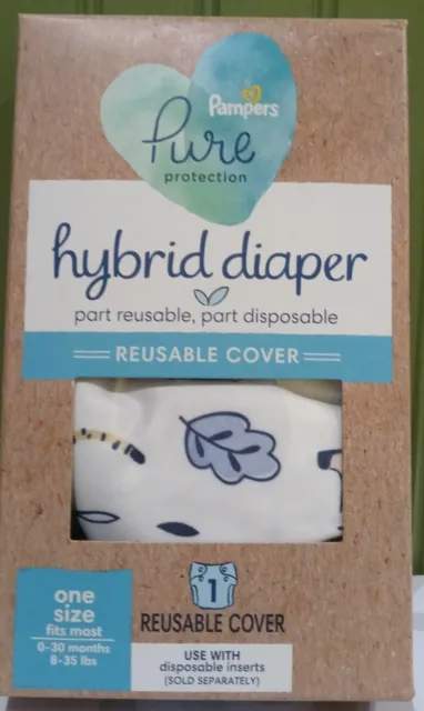 Pampers Pure Protection Hybrid Diaper Reusable Cover - One Size Fits Most