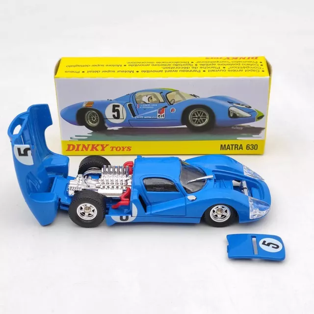 1:43 Atlas Dinky Toys 1425E MATRA 630 Diecast Models Car Gifts Collection Blue