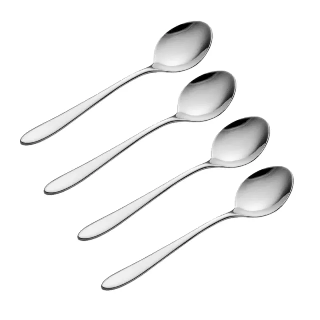 4Pcs Teaspoon Stainless Steel Viners Eden Range Mirrored Finish Kitchen Cutlery