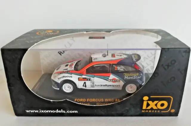 IXO 1:43 RAM081 Ford Focus RS WRC 2002 Sieger Rallye Argentinien #4 Sainz - Moya 2