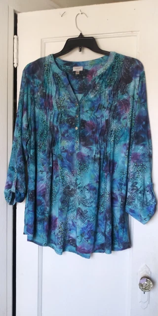 Women's Plus Sized Top Tunic Blouse Size 2224Avenue