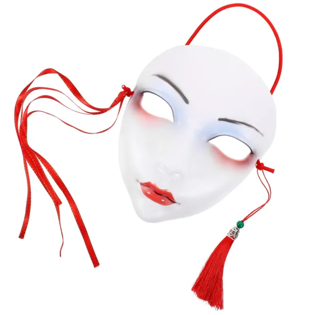 Disfraz de cosplay accesorios máscara máscara utilería mujer maquillaje de Halloween