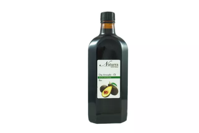 119,8€/1L Bio Avocadoöl kaltgepresst 250ml Speiseöl im Glas nativ vegan kba