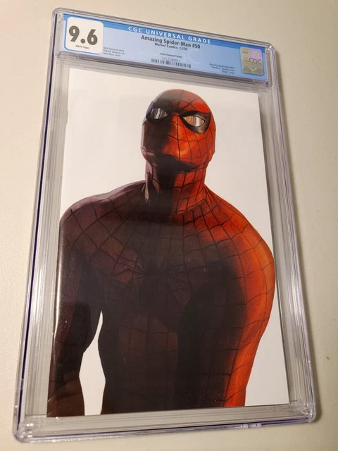 Amazing Spider-Man #50 Alex Ross Timeless Variant Marvel Comics CGC Graded 9.6