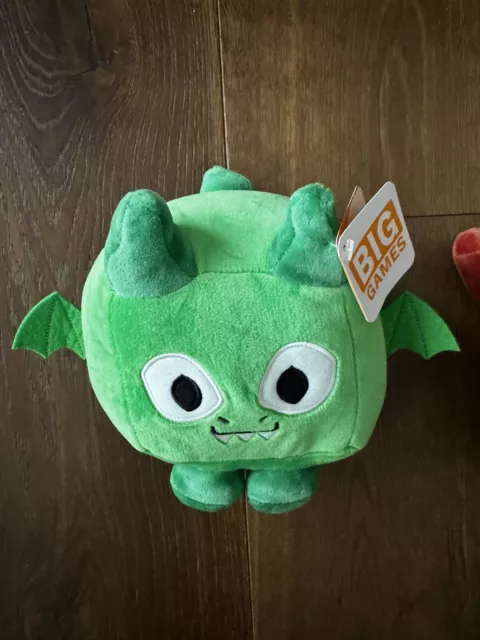 ROBLOX BIG GAMES Pet Simulator X Green Dragon Plush -No Code- $24.50 ...