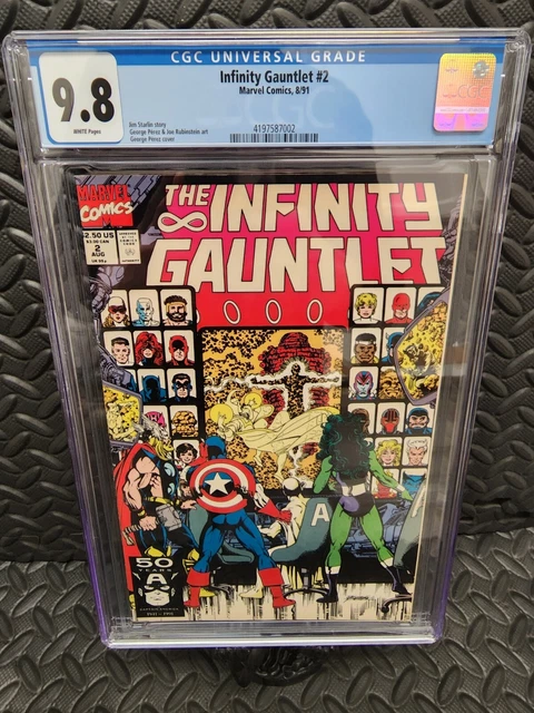 Infinity Gauntlet #2 CGC 9.8 NM/M (1991)
