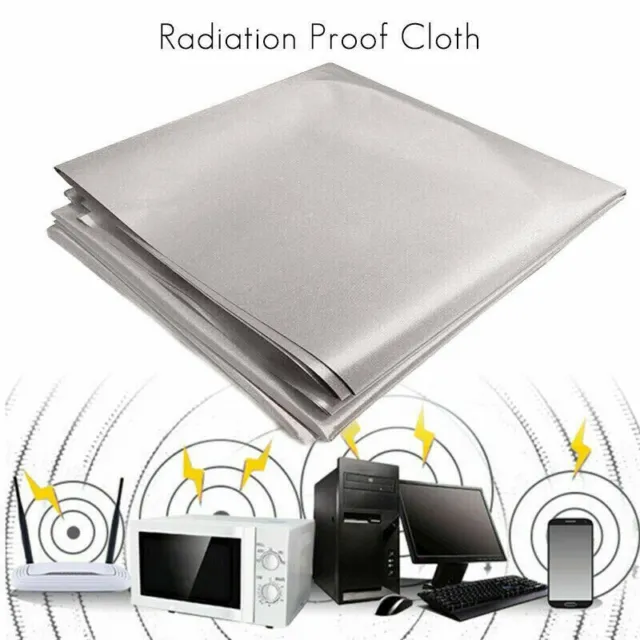 EMF Protection Fabric-Blocking RFID Radiation Singal Wifi EMI EMP RF Grey Cloth