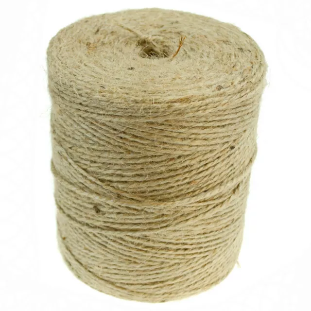 Jute Ficelle Chaîne de Paquets Corde de Jute Packschnur 2,0 MM Jardin
