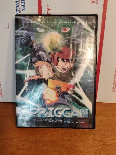 Spriggan ( DVD, 2001 ) Anime w/ Insert - ADV Films - Mint Disc!  702727021527