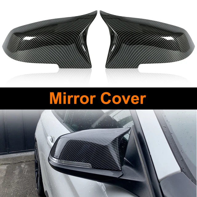 Bmw F32 2-Piece Carbon Fiber Mirror Cover Caps For BMW 3 Series F30 & Other F-Series Models BMW F30 Mirror Covers - Foto 6