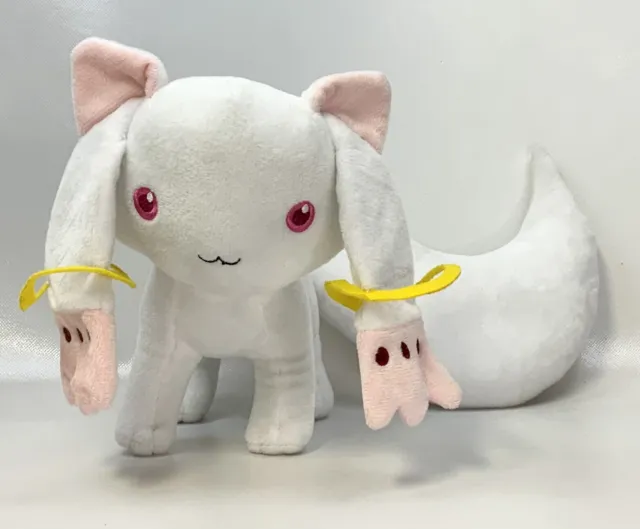 Anime Puella Magi Madoka Magica Kyubey 9" Plush Doll Soft Stuffed Animal Toy