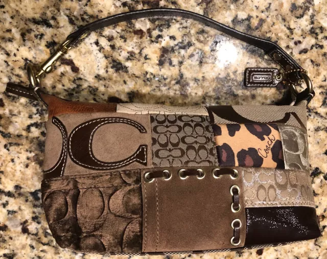 Coach patchwork on sale purse new