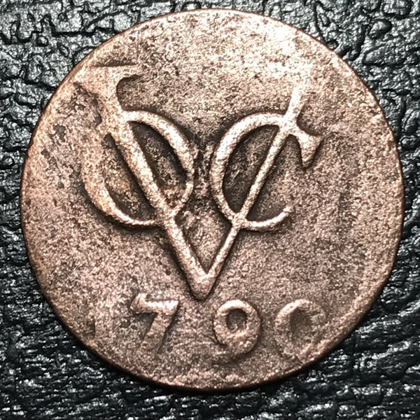 1790 Voc ***Duit*** Shipwreck Coin **B264