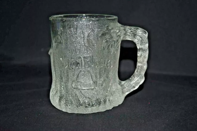 1993 McDonalds Flintstones Tree Mendous Glass Mug RocDonalds