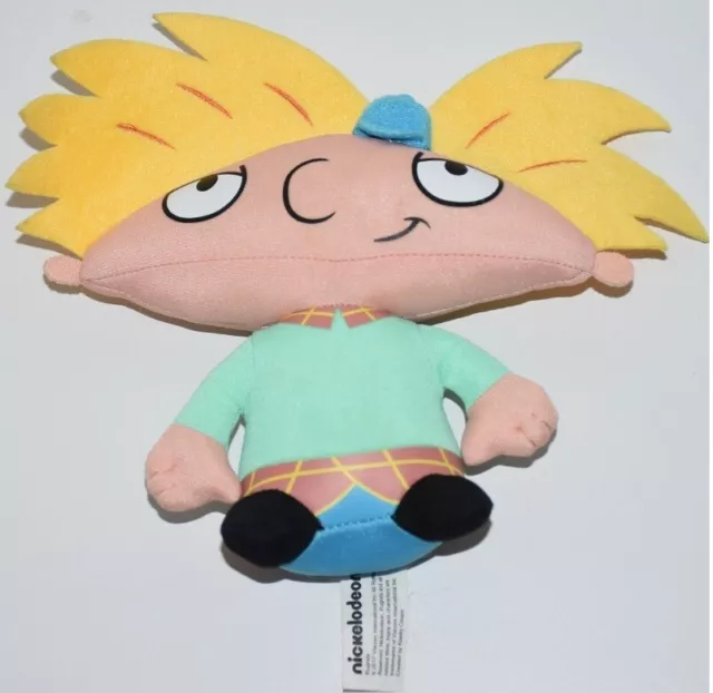 NICKELODEON HEY ARNOLD Arnold PLUSH TOY 6 ICHES HEIGHT Good