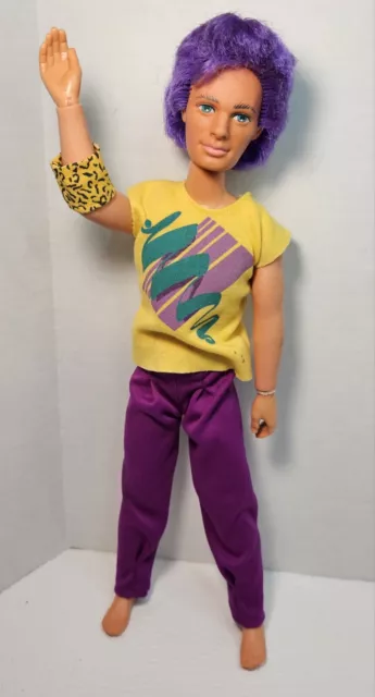 Jem RIO Doll Jem and the Holograms Jem's Boyfriend 1986 Hasbro 80s Toys Clothes