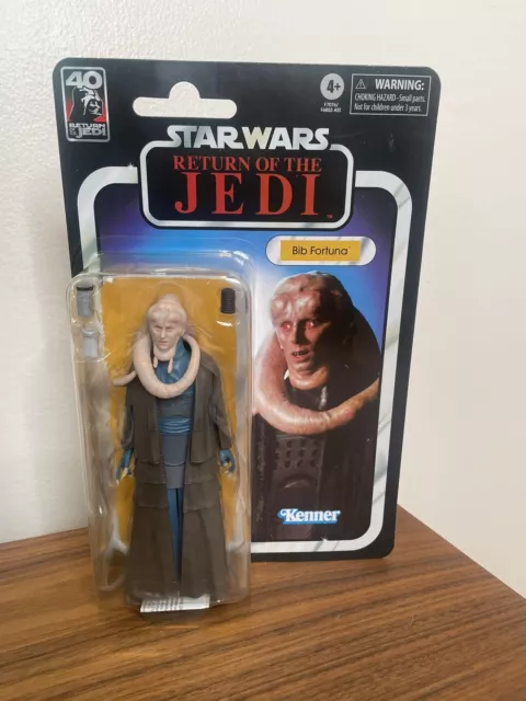 Bib Fortuna 1983 Kenner in original packaging vintage star wars action figure. 