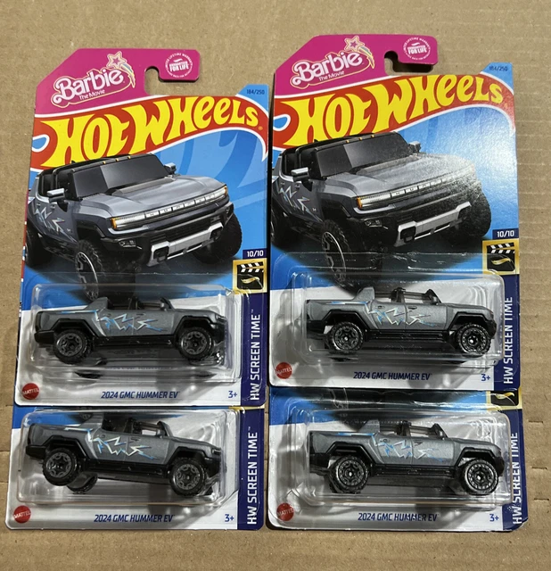 HOT WHEELS BARBIE The Movie 2024 GMC Hummer EV HW Screen Time Lot