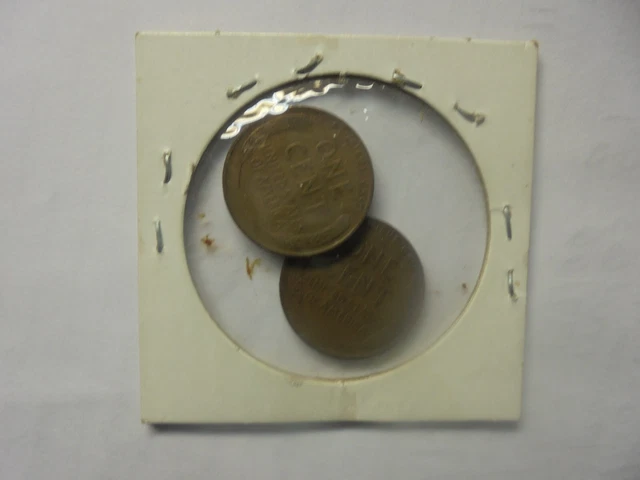 1930-S and 1930 Lincoln Head Wheat Penny. Lincoln Copper Wheat Cent 2