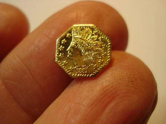 California Gold Token  1/4  Dollar   1881   #18