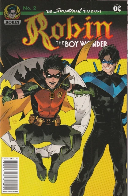 Tim Drake Robin # 2 Homage Cover B NM DC 2022 [L1]