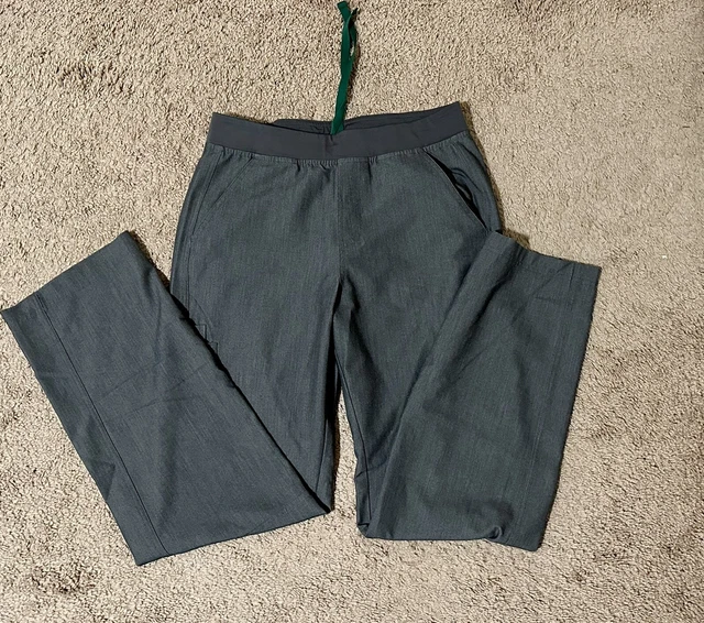 FIGS AXIM CARGO Scrub Pants Graphite Gray Pullon Medical Uniform Mens