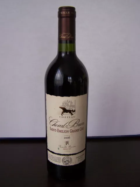Vins Fins , Bordeaux Saint Emilion Grand Cru , Cheval Brun 2006 .