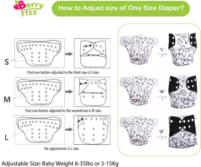 14pc Full Set Pocket Cloth Diaper Microfleece diapers Wet bag Diaper Liner Gift 9
