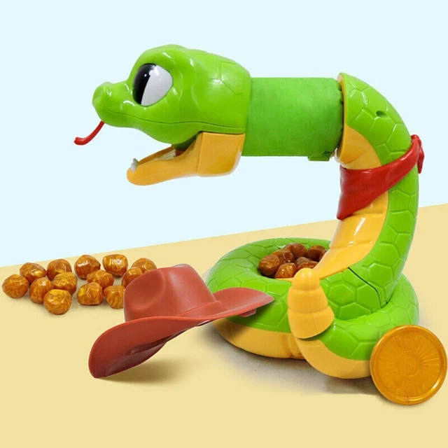 Electric Cartoon Pop-up Snake Children Toys Snake Head Rattlesnake Toys
