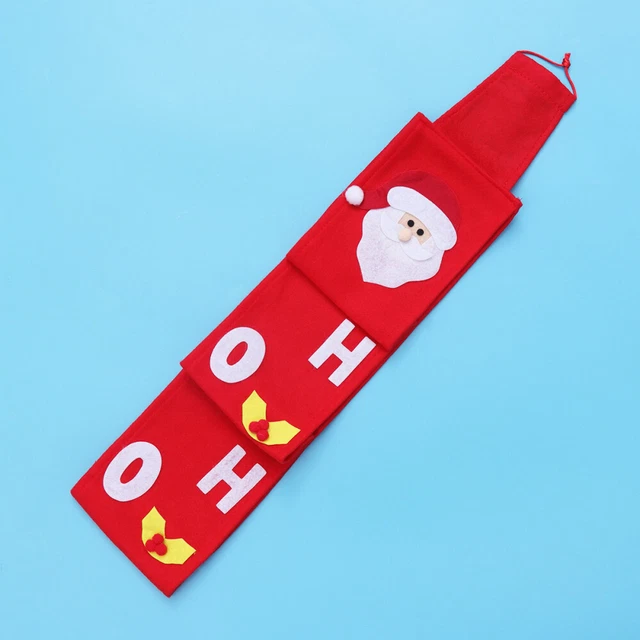 Poche De Rangement Suspendue À La Porte Serviette Papier Noël