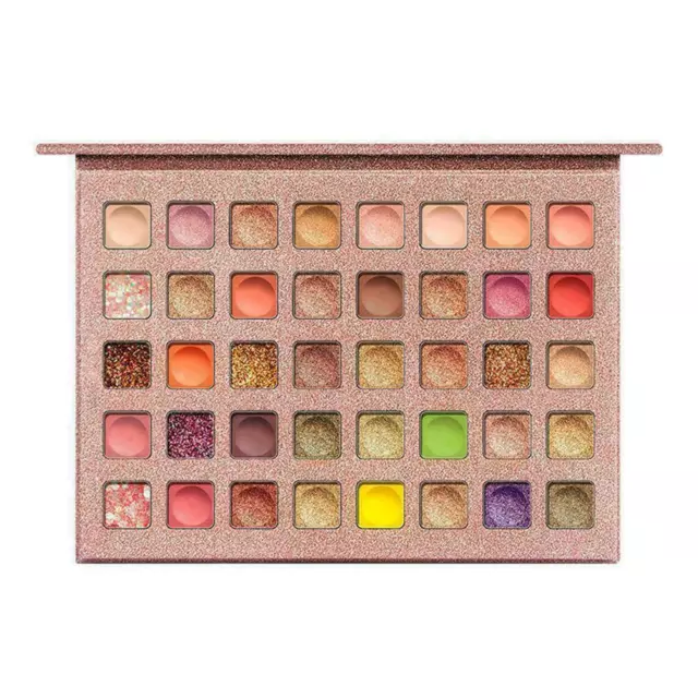 Eyeshadow Palette Makeup 40-Color Cream Eye Shadow US NEW Set Shimmer Matte F6I5