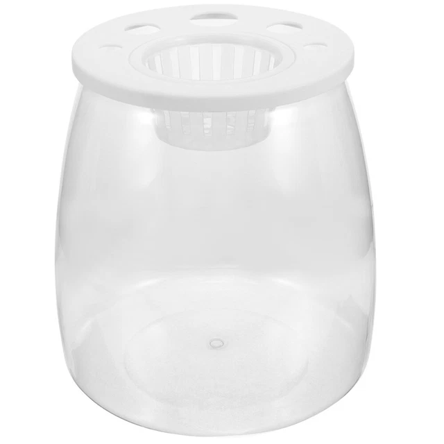 Desktop Round Small Fish Tank Goldfish Aquarium Bowl Tabletop Fish Tank