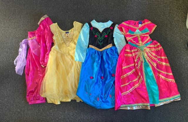 Girls Age 5-6 Years Dress Up Clothes Bundle TU M&S Disney Dresses Outfit