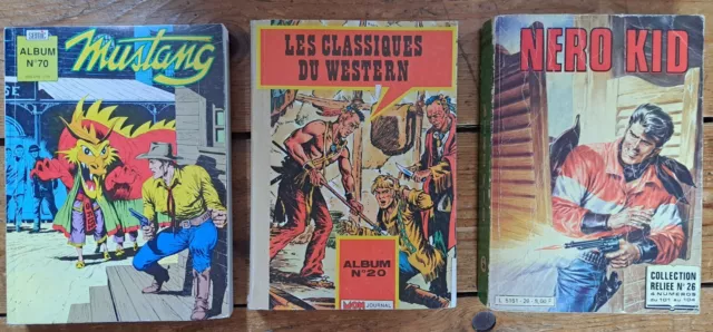 BD petit format - LUG semic - Mustang 70  Cla. western 20 Nero KID 26