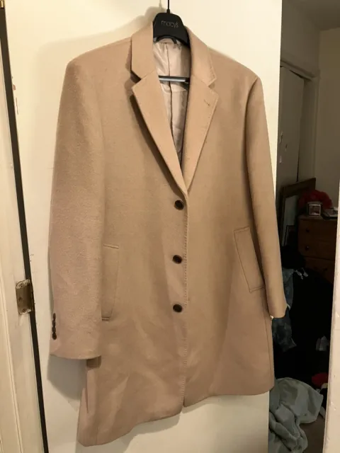 Lauren Ralph Lauren Wool Blend Overcoat Jacket Men Size  Xl