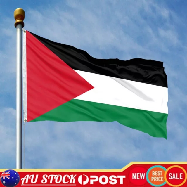 150 X 90cm Palestine Flag Polyester Gaza Palestinian Freedom