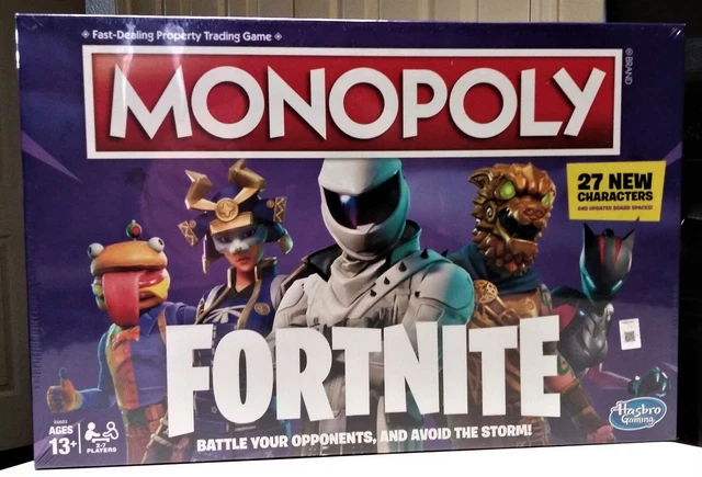 FORTNITE MONOPOLY CLASSIC Board Game Limited Edition Family Game Night 