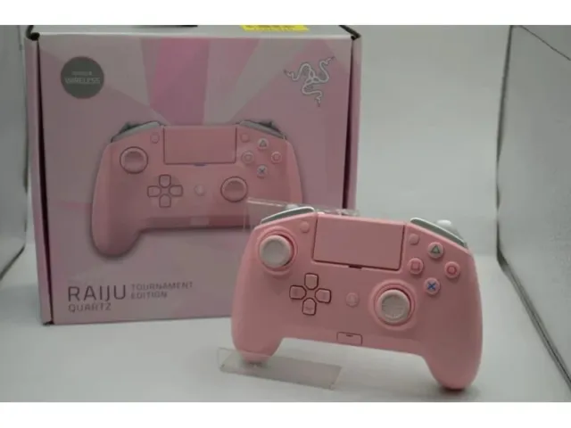 Razer Raiju Tournament Edition Quartz Pink SONY PS4 Official License RARE PS5