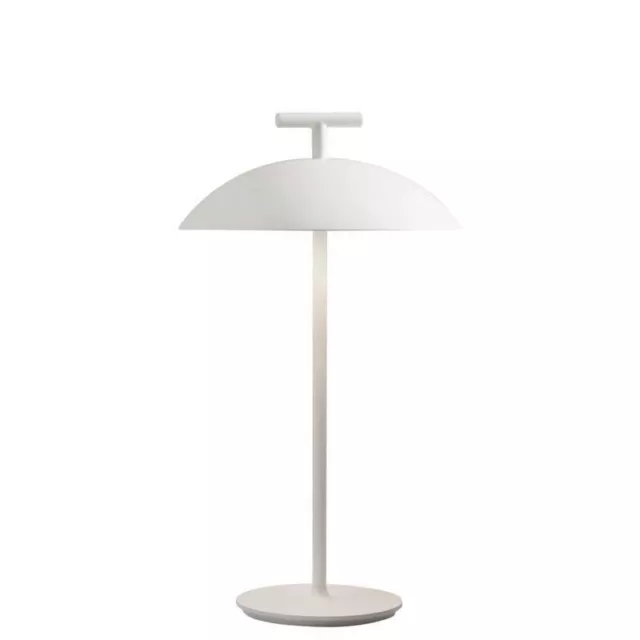 Kartell Lampada Da Tavolo Mini Geen-A - Led Batteria -Colore Bianco