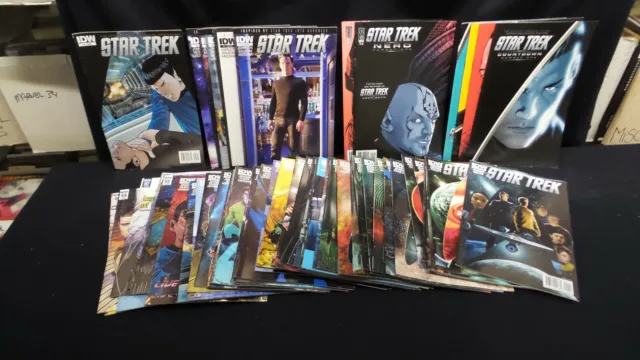 Star Trek lot of 62 comics including the ongoing series and various miniseries