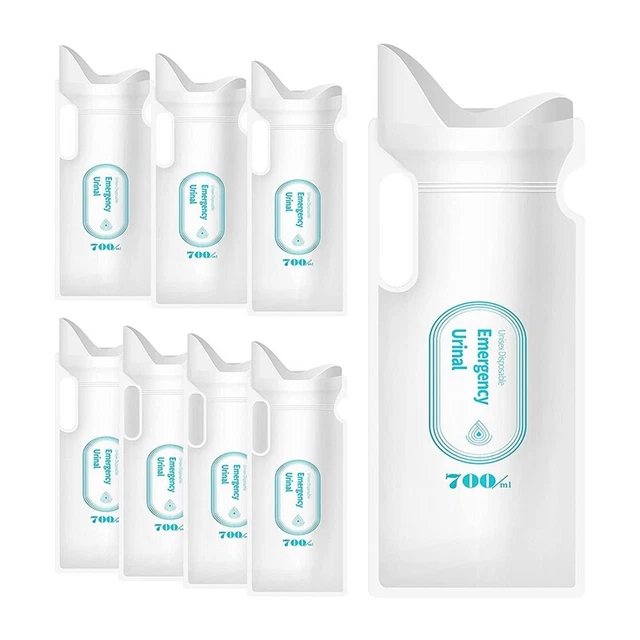 Sacchetti Per Urina Da Viaggio - 12 Pezzi 750ml Usa E Getta Per Emergenze - Foto 5