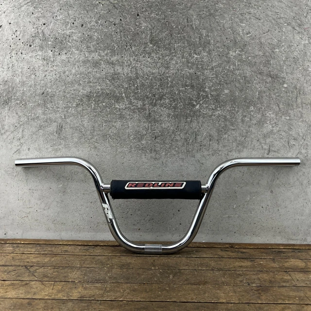REDLINE BARS HANDLEBARS Old School BMX Pad Bent 90s 00s 2 Piece Pad 27.