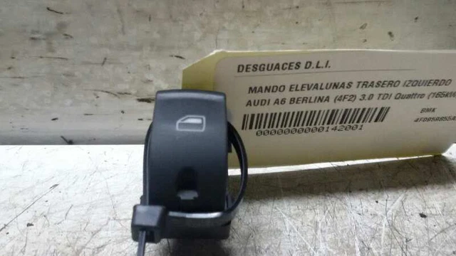 4F0959855AFKZ alzavetri interruttore posteriore sinistro per AUDI A6 3.0 TDI 142001