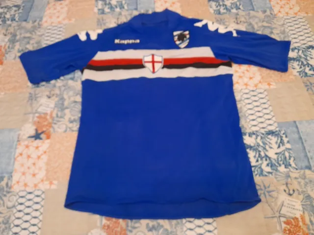 Maglia Shirt Football Calcio Match Sampdoria Ziegler 3 Kappa Size Xl 2007 Home