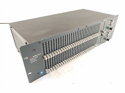 Ashly GQX-3102 3102 Dual Channel Stereo Third Octave Graphic Equalizer Equipment