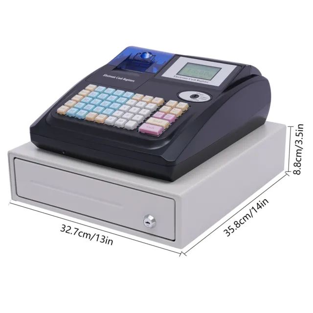 Electronic Cash Register Pos System Programmable All 48 Keys Brand New 110V 40W