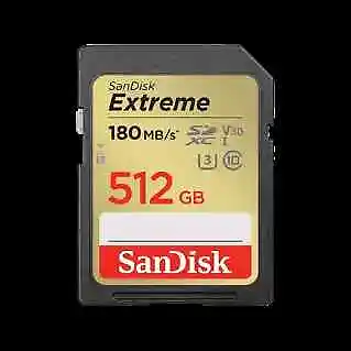 SanDisk 512GB Extreme SDXC UHS-I Memory Card - SDSDXVV-512G-GNCIN